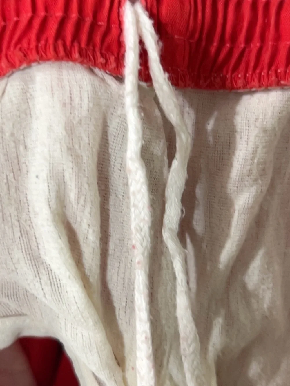 Laguna Red Surf Beach Swim Trunks Shorts Size Medium 80s 90s Retro Pocket VTG